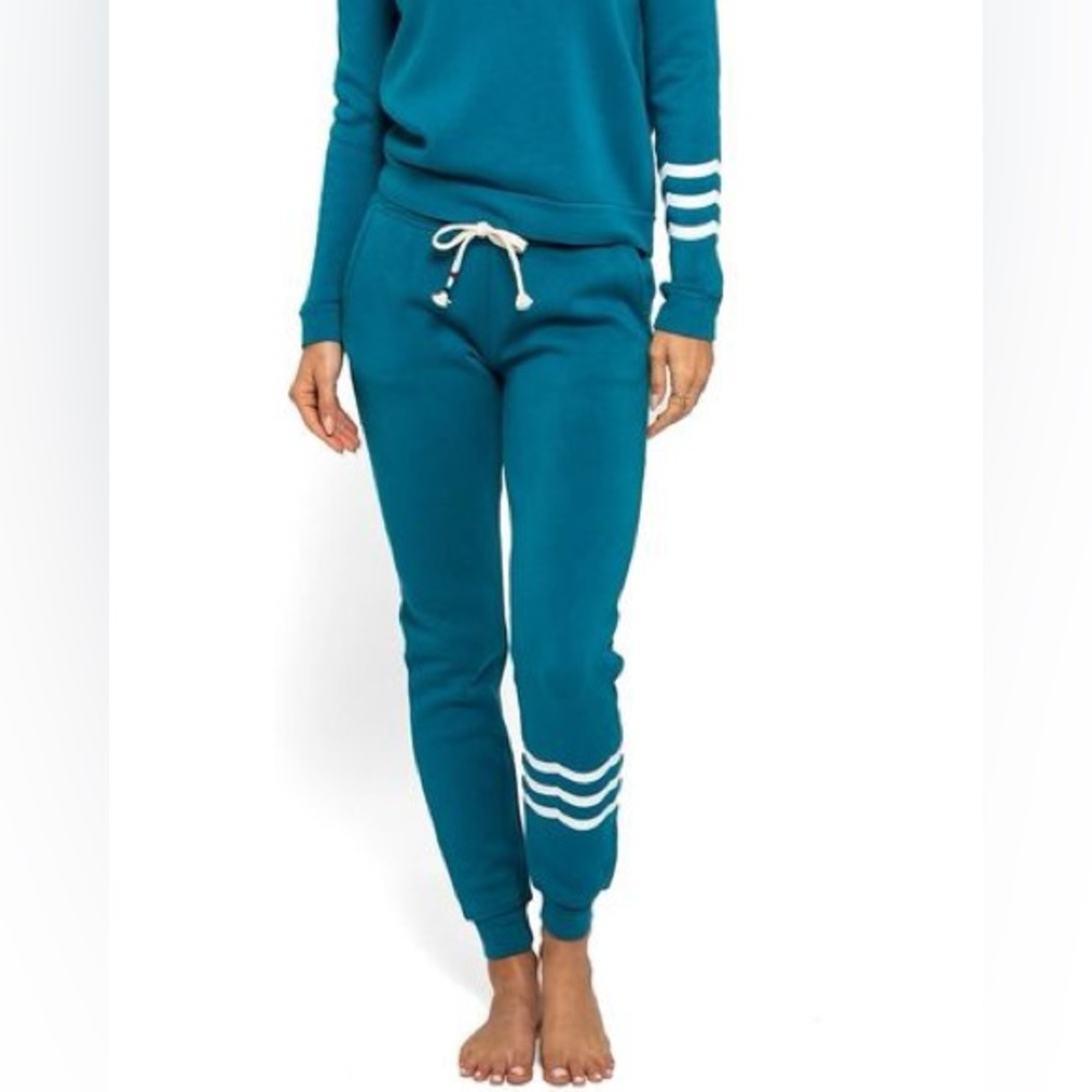 Sol Angeles Coastal waves jogger sweatpants size s NWT